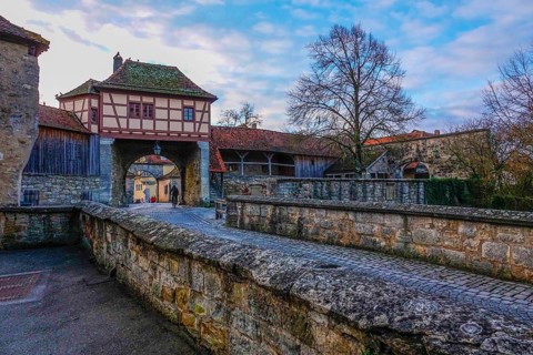 Rödertor, Rothenburg ob der Tauber, district of Ansbach, Middle Franconia, Franconia, Free State of