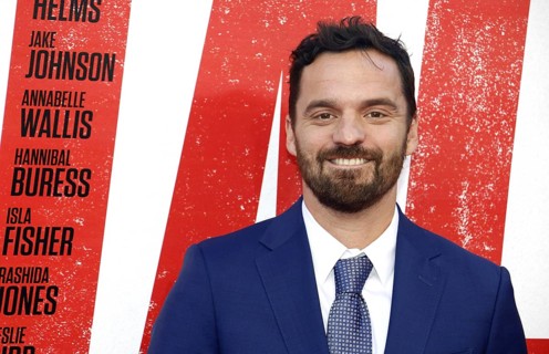 Jake Johnson at the Los Angeles premiere of 'Tag' held at the Regency Village Theatre in Westwood,