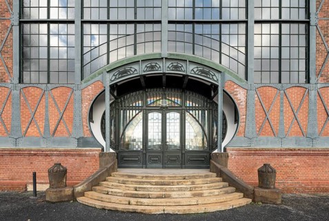 Dortmund, Zollern II/IV colliery, machine hall, built 1889-1904 by Paul Knobbe. Art Nouveau