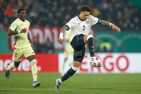 Football, U21, Friendly match, 2024/2025, Germany U21 vs. Spain U21, 25.03.2025, Merck-Stadion am