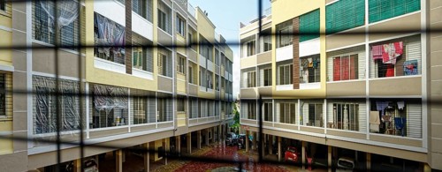 Buildings, alibag, raigad, Maharashtra, India, Asia