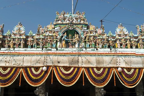 Arunachaleshwara temple Chola Period 9th-13th century in Thiruvannamalai, Tamil Nadu, India