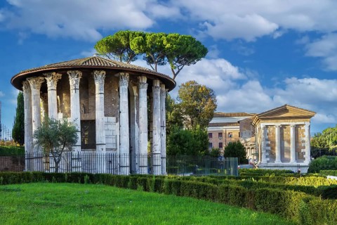Temple of Hercules Victor (Hercules the Winner) is an ancient edifice located in the area of the