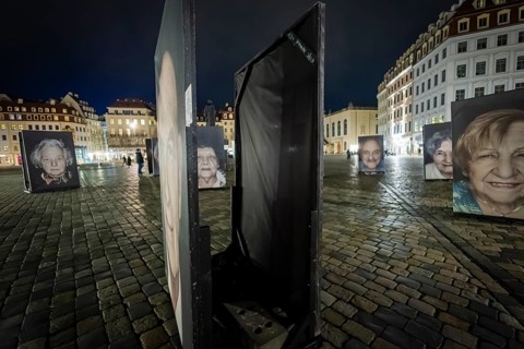 Exhibition, Against Forgetting, The photographer and filmmaker Luigi Toscano portrayed Holocaust