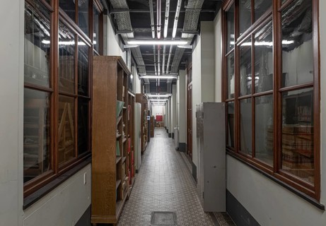 Brussels Capital Region, Belgium, 03 19 2022, Warehouse and archive of the museum of Natural