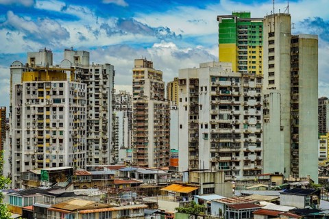 Macau apartment (collective housing). Shooting Location: Macao Special Administration
