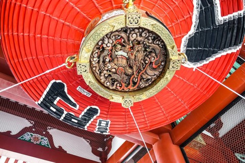 Sanja Matsuri lantern (Asakusa). Shooting Location: Tokyo metropolitan area