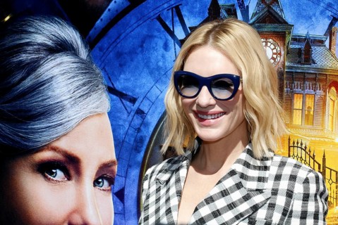 Cate Blanchett at the Los Angeles premiere of 'The House With A Clock In Its Walls' held at the TCL