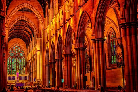 Sydney St. Mary Cathedral. Shooting Location: Australia, Sydney