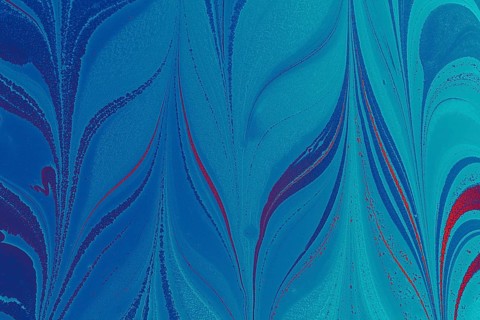Abstract creative marble pattern texture. Traditional art of Ebru marbling