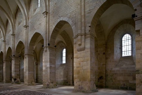Abbey church, northern nave arcades from the south-east, St., Sankt, Saint