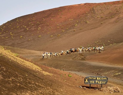 A regular stopping place for Lanzarote tourists