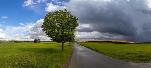 Harz landscape Selketal