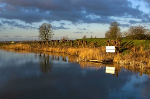 The Altena fortress near Werkendam is part of the Dutch defence system called Nieuwe Hollandse