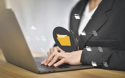 Document Management System (DMS), online documentation database and process automation to