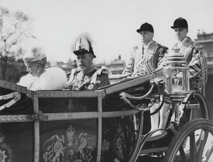 George V. King of the United Kingdom and the British Dominions and Emperor of India, born 3 june