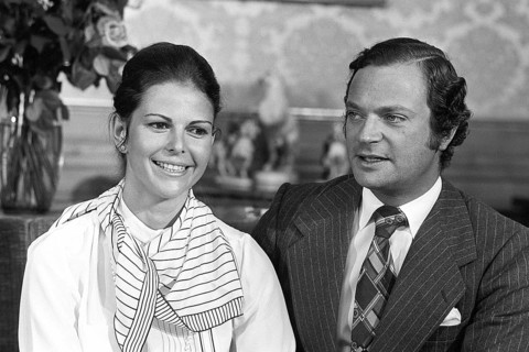 Carl XVI Gustaf and Silvia Sommerlath. Carl XVI Gustaf, King of Sweden. Born 30 april 1946. Picture