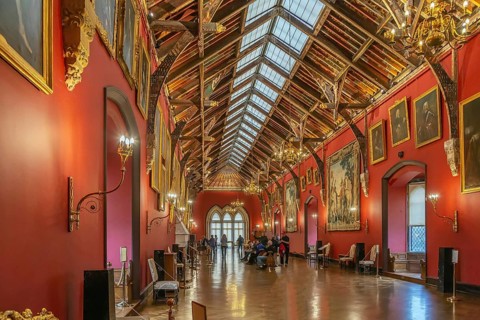 Kilkenny Castle is a castle in Kilkenny, Ireland. Interior, picture gallery