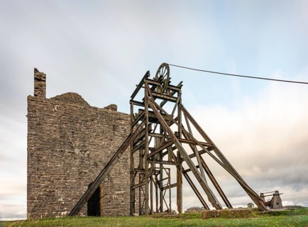 Magpie Mine near Sheldon in the Peak District, Derbyshire, England, United Kingdom
