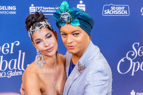 The SemperOperaball 2025 celebrated its 100th anniversary on Friday. Germany's most beautiful