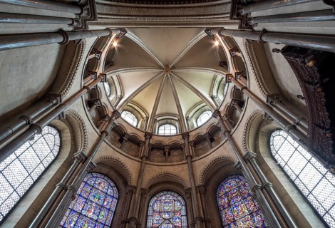 Canterbury, Cathedral, vault of the Corona (East Chapel)