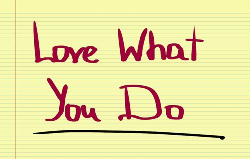 Love What You Do Concept