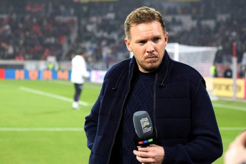 Coach Julian Nagelsmann (German Football Association / DFB) at the UEFA Nations League match: