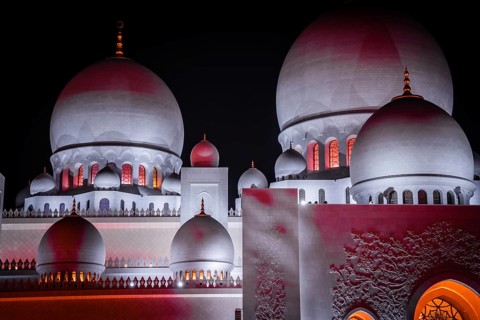 Shakezy Cayd Grand Mosque United Arab Emirates. Shooting Location: Abdabi