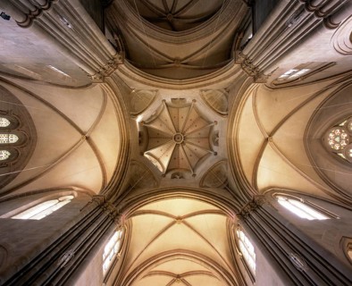 Offenbach an der Glan, former monastery church, crossing vault, St., Sankt, Saint