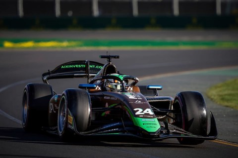 MELBOURNE, AUSTRALIA, MARCH 22: Joshua Durksen of Paraguay and PHM AIX Racing during qualifying at