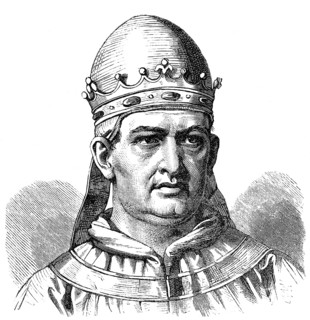 Pope John VIII, was Pope from 14 December 872 to his death in 882
