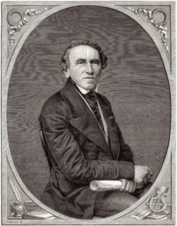 Giacomo Meyerbeer oder Jakob Liebmann Meyer Beer, 1791 - 1864, ein deutscher Dirigent und Komponist