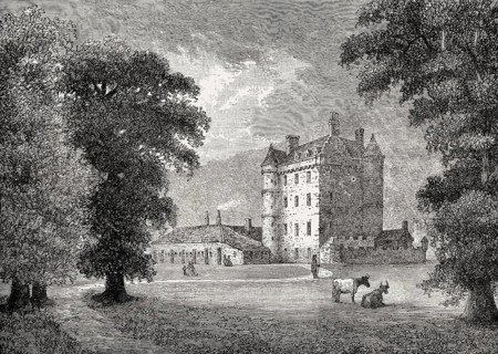 Melville Castle, 1776, Midlothian, Edinburgh, Scotland, United Kingdom