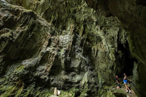 Garganta de Kakueta, Sainte-Engrâce, región de Aquitania, departamento de Pirineos Atlánticos,