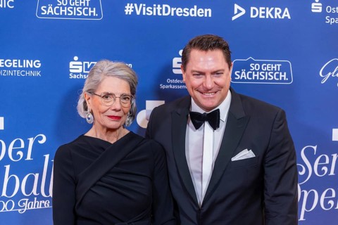 The SemperOperaball 2025 celebrated its 100th anniversary on Friday. Germany's most beautiful
