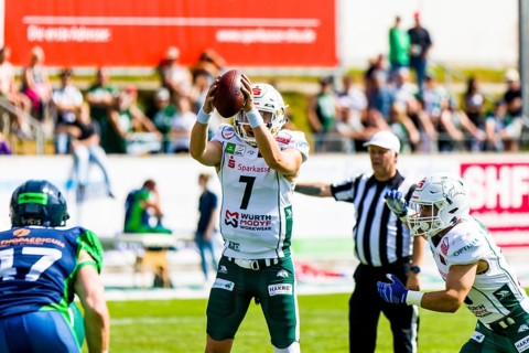 erima GFL / German Football League, Schwäbisch Hall Unicorns - Straubing Spiders im