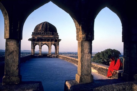 Rupmati pavilion, mandu, madhya pradesh, india
