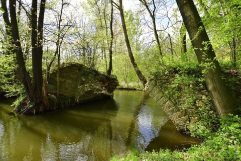 French or Napoleon Bridge in Niedergurig