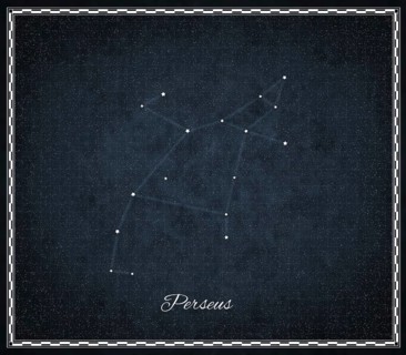 Perseus star constellation, Night sky, Cluster of stars, Deep space, Hero constellation