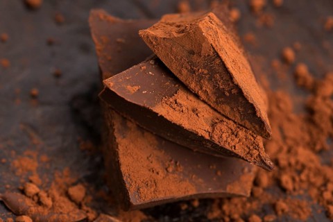 Chopped chocolate