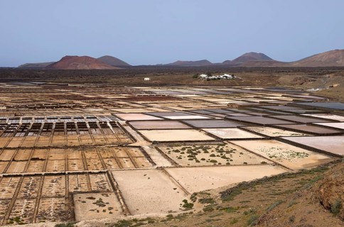 Salt is an important export for Lanzarote