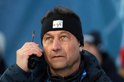 Sandro Pertile (FIS Race Director) at the New Year's Ski Jumping 73rd Four Hills Tournament