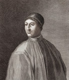 Agnolo Ambrogini, nickname Poliziano, 1454 – 1494, an Italian classical scholar and poet of the