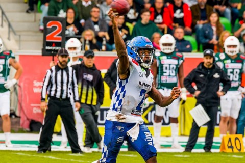 Footballgame : erima GFL Halbfinale,  Schwaebisch Hall Unicorns vs. Allgäu Comets ,