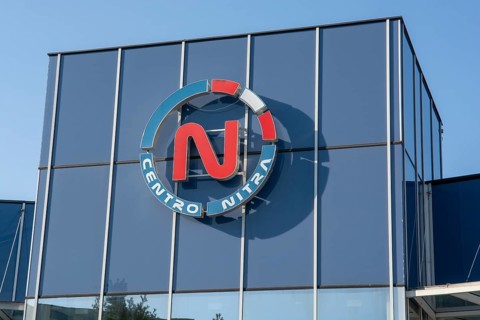 Nitra, Slovakia, August, 25, 2023 : N-CENTRO (CENTRO Nitra) Shopping mall, A large indoor shopping