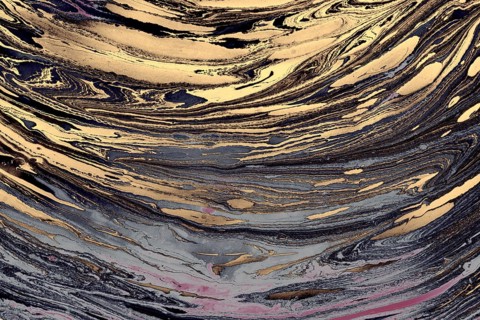 Ebru marble effect pattern design for print