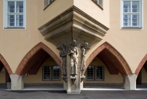 Olbersdorf, Friedrich-Fröbel-School, built in 1928