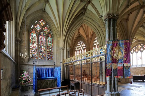 Lady Chapel, Cathedral of St Andrew of Wells, Somerset, England, Great Britain