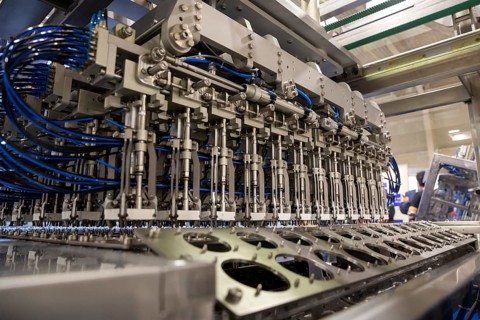 Automatic food packing machine for industrial use