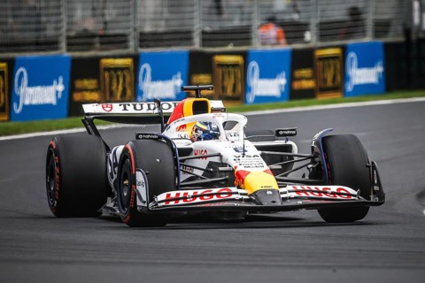 Isack Hadjar of France drives the Visa Cash App Racing Bulls F1 Team VCARB 02 during third practice